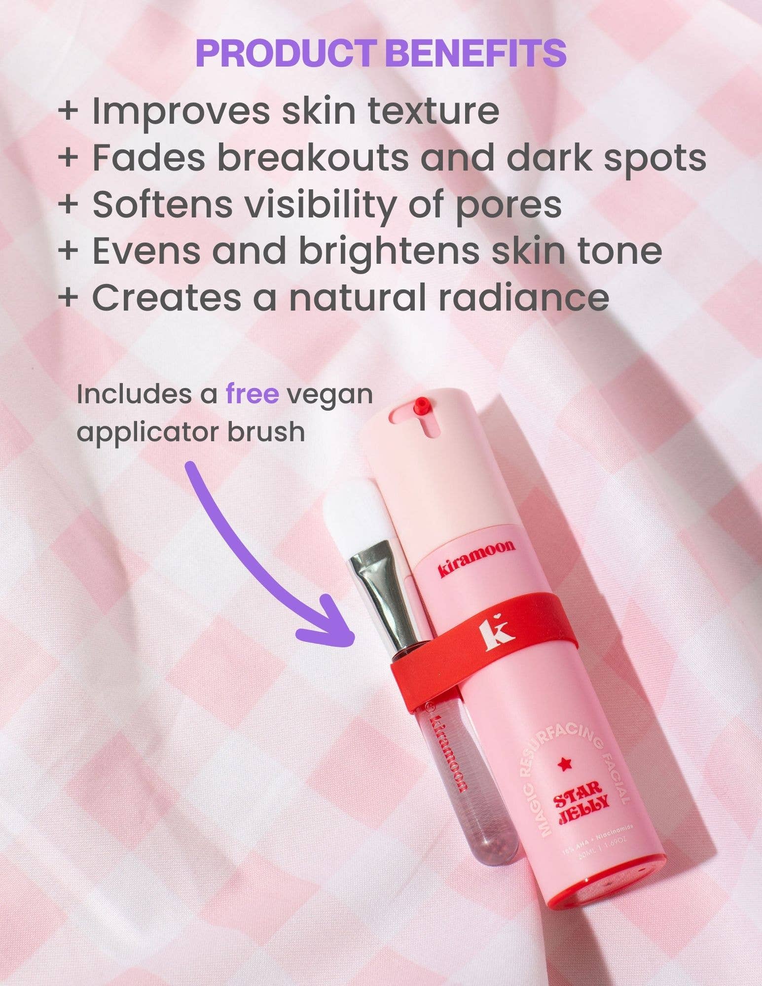 Kiramoon - Star Jelly 10% AHA Resurfacing Facial Mask