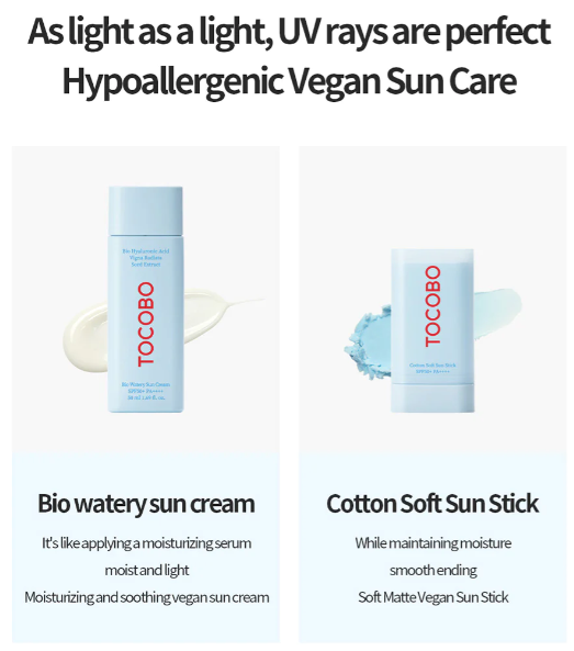 TOCOBO Bio Watery Vegan Sun Cream Sunscreen Sun SPF
