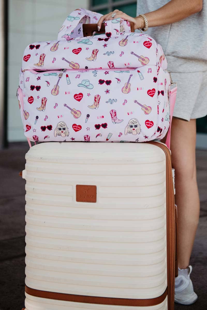 Katydid - Music Girl Icons Duffel Weekender w/ Pass-Thru Slip