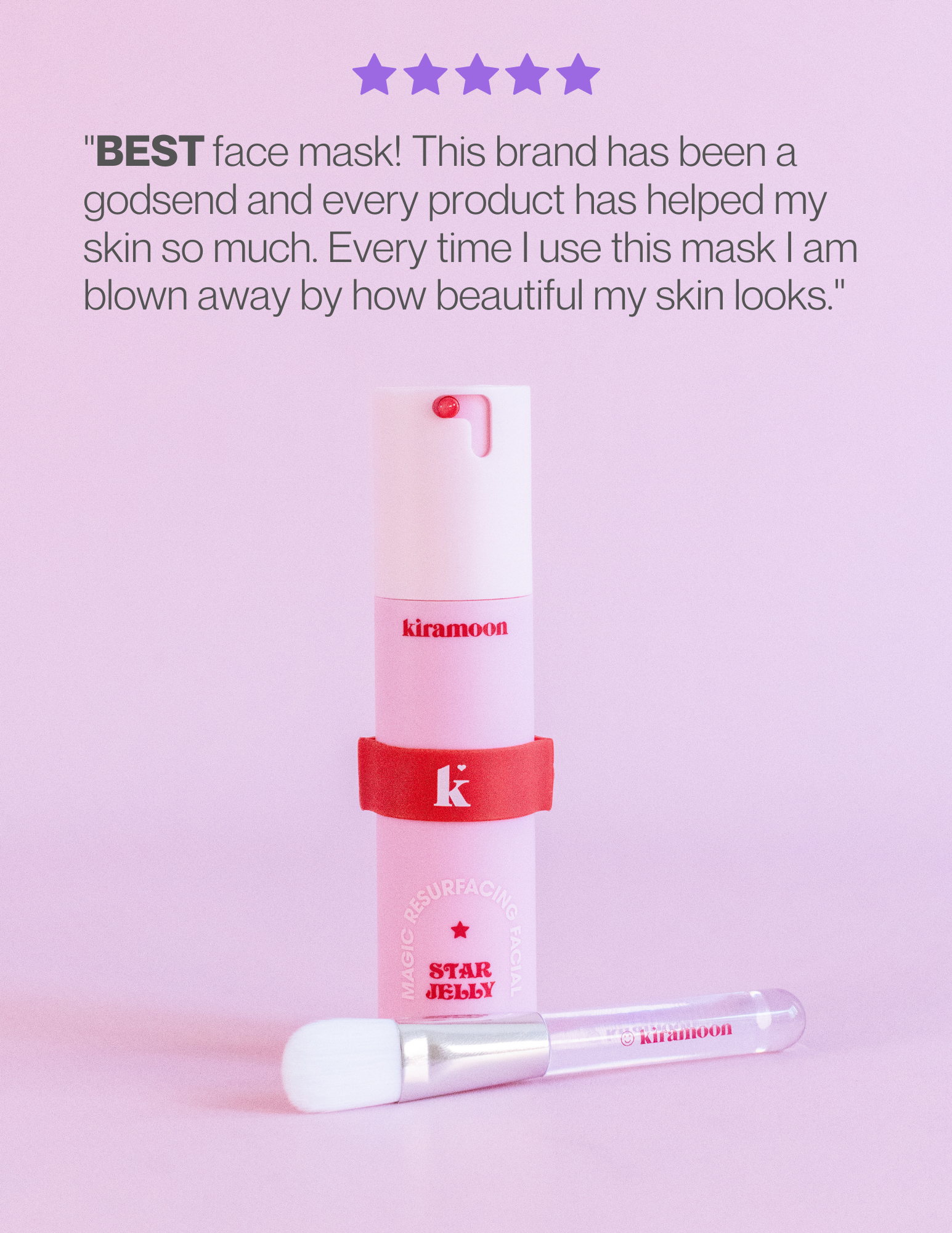 Kiramoon - Star Jelly 10% AHA Resurfacing Facial Mask