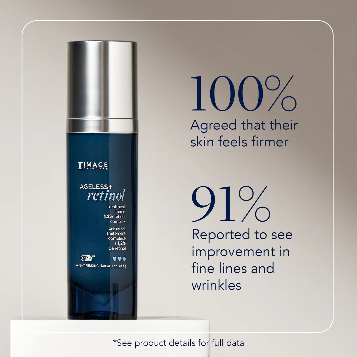 Image skincare AGELESS+ retinol treatment crème 1.2% retinol complex