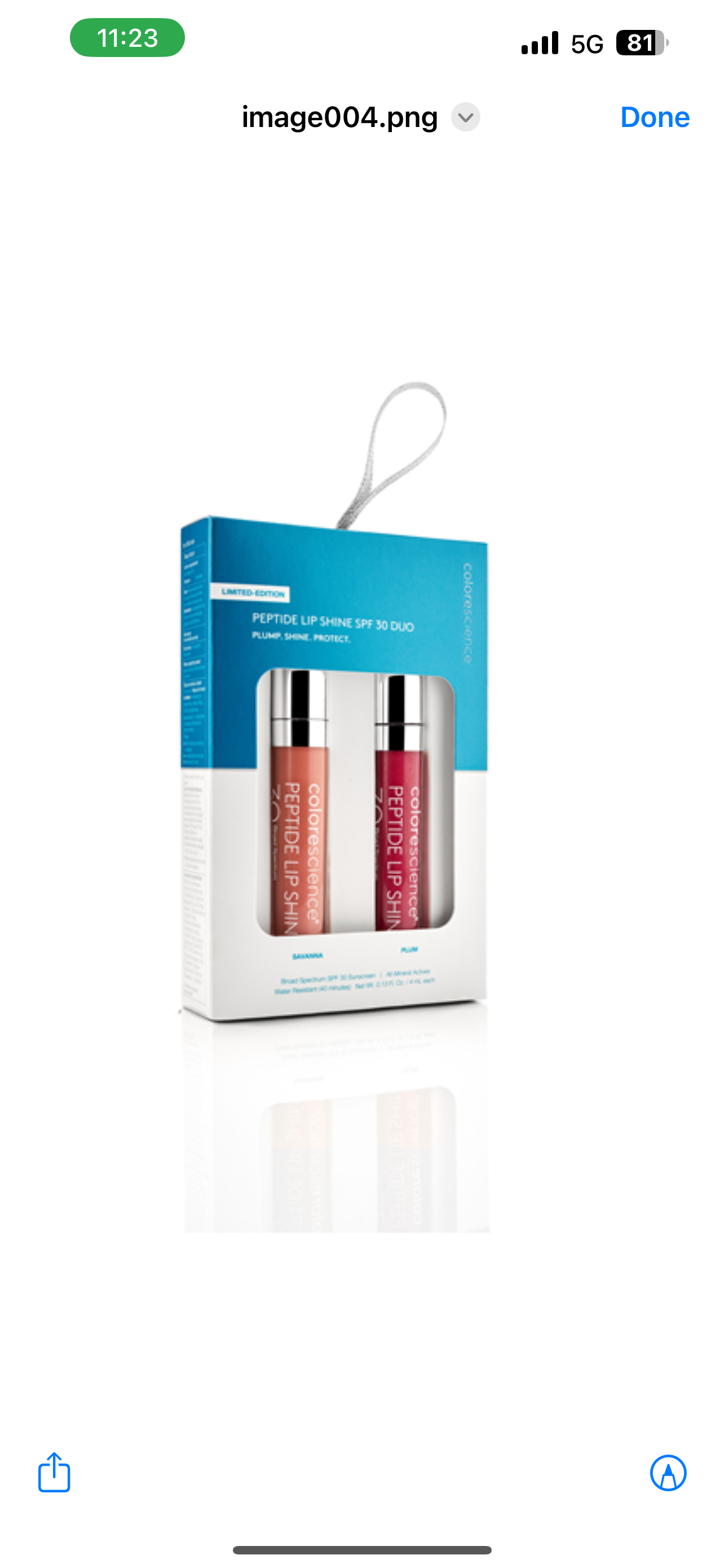 PEPTIDE LIP SHINE SPF 30 HOLIDAY DUO