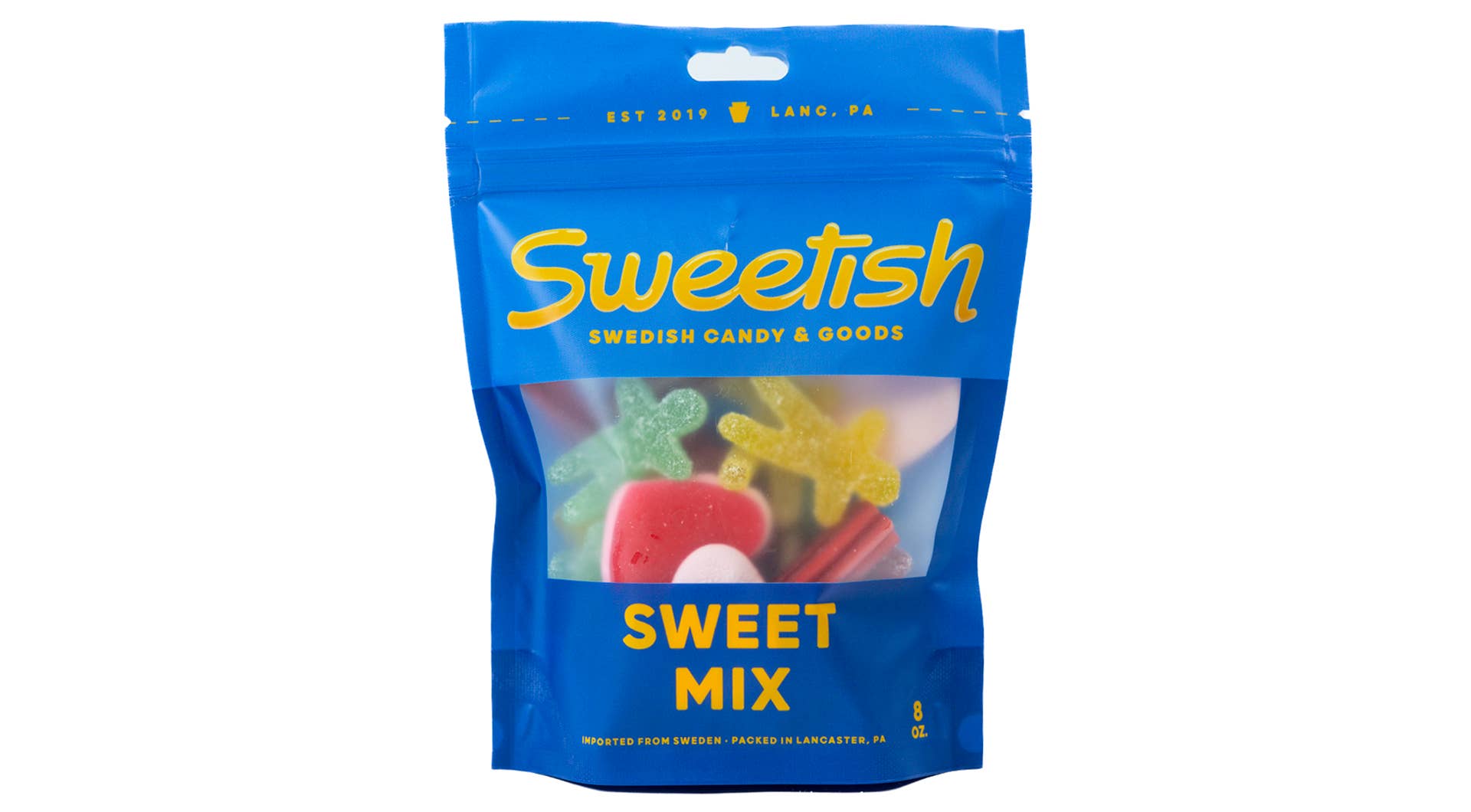 Sweetish- Swedish Candy Wholesale - Sweetish Signature Sweet Mix 1/2lb Bag