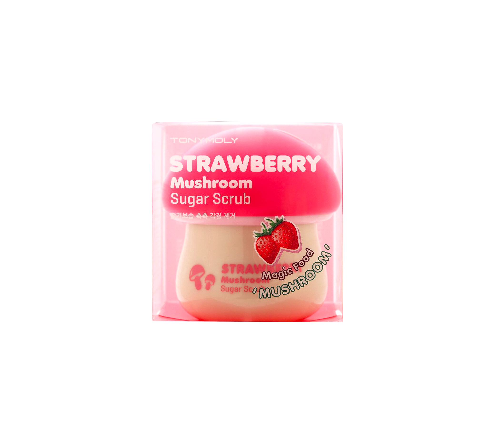 TONYMOLY - Magic Food Strawberry Mushroom Sugar Scrub