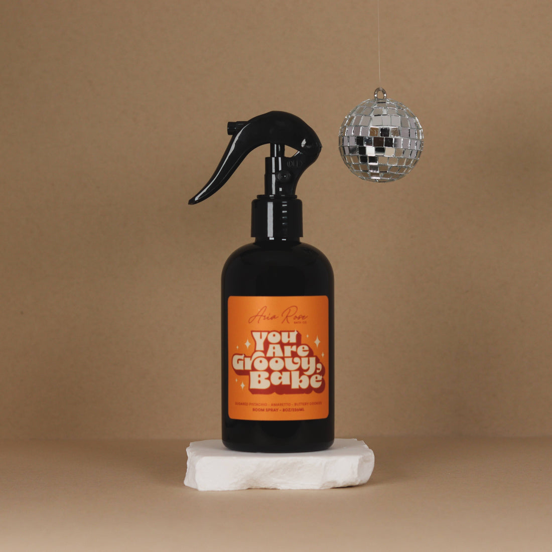 Aria Rose Bath Co - You Are Groovy, Babe Room + Linen Spray - Limited Quantities