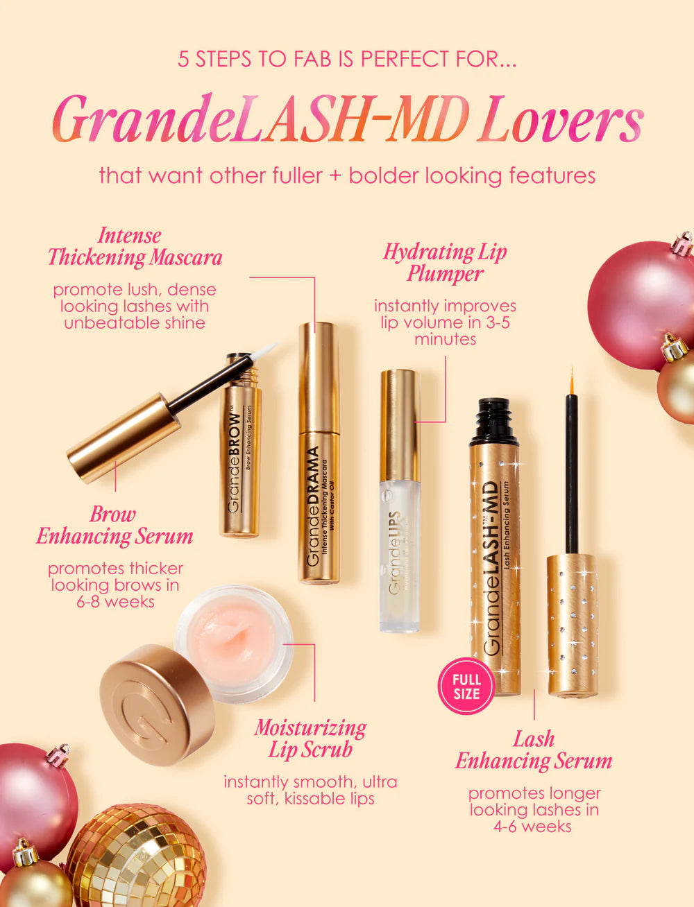 Grande Cosmetics 5 steps to fab!