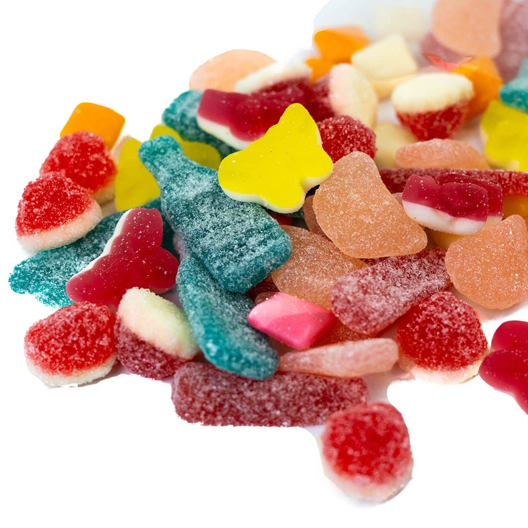 Sweetish- Swedish Candy Wholesale - Sweetish Sweet and Sour Mix 1/2lb Bag