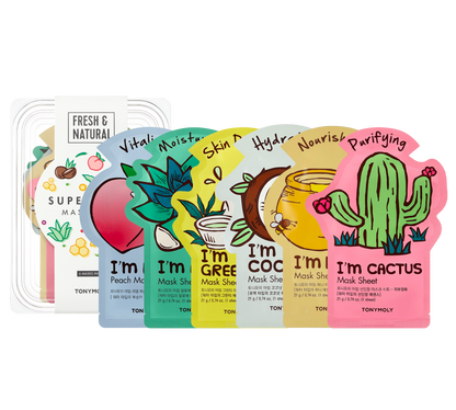 TONYMOLY - Super Food Bowl Sheet Mask Set