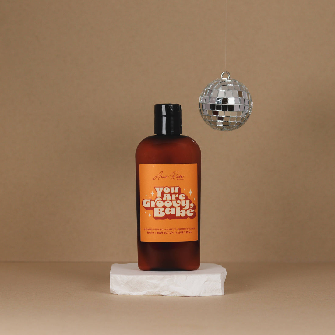 Aria Rose Bath Co - You Are Groovy, Babe Hand + Body Lotion - Limited Quantities