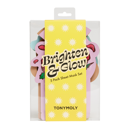 TONYMOLY - Brighten &amp; Glow Mask Set