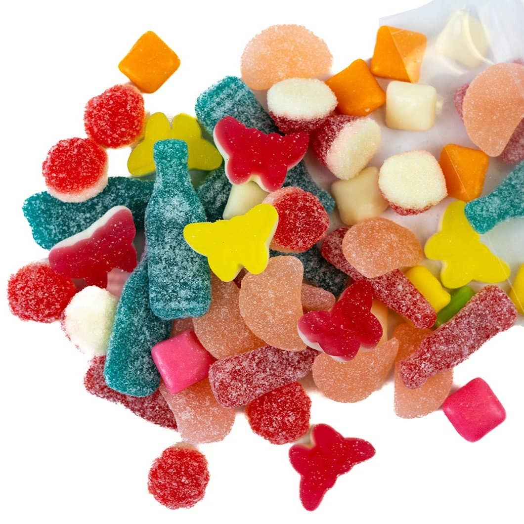 Sweetish- Swedish Candy Wholesale - Sweetish Sweet and Sour Mix 1/2lb Bag