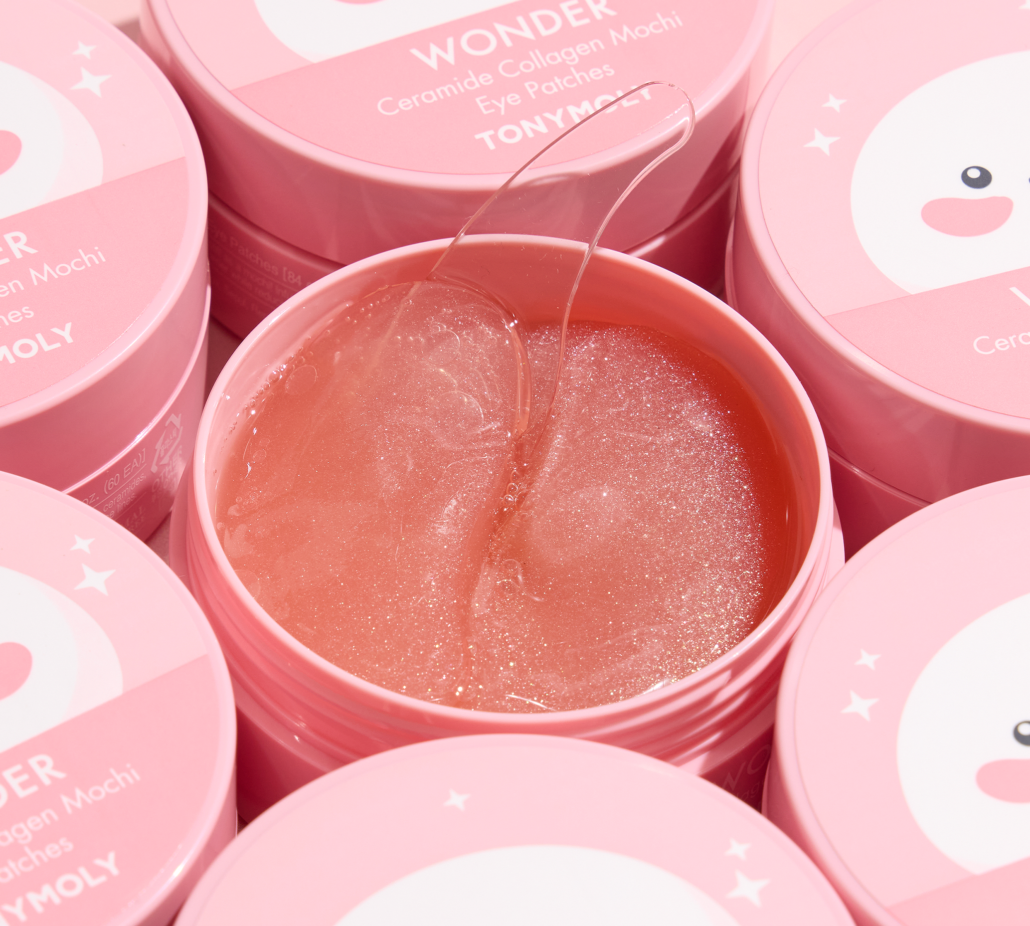 TONYMOLY - Wonder Ceramide Collagen Mochi Eye Patches